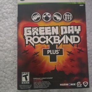 Green Day Rock Band PLUS XbOX 360